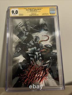 King in Black Spider-man #1 Liefeld Variant Rare CGC Signatures Series 9.0