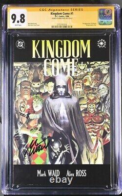 Kingdom Come #1 DC Comics CGC Signature Series 9.8 N/M Mint Signed Mark Waid