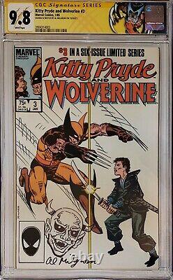 Kitty Pryde and Wolverine 1-6 CGC Signature Series All 6 remarqued by Al Milgrom