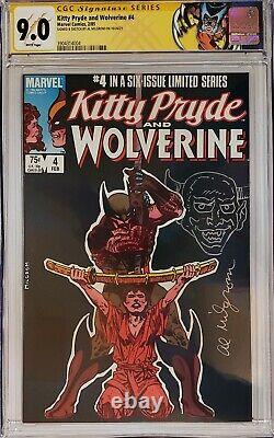 Kitty Pryde and Wolverine 1-6 CGC Signature Series All 6 remarqued by Al Milgrom