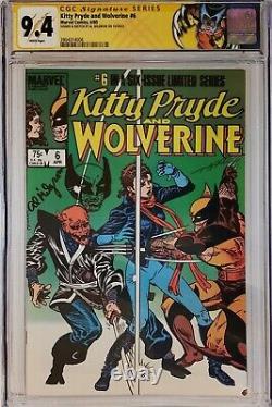 Kitty Pryde and Wolverine 1-6 CGC Signature Series All 6 remarqued by Al Milgrom