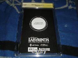 Labryinth 30th Anniversary Spcial 1 Cgc 9.8 Ss Serial #142760009
