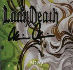 Lady Death Blasphemy Anthem #1 Cgc 9.8 Ss Signed Dawn Mcteigue Brian Pulido Pop1