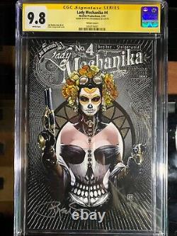 Lady Mechanika # 4 CGC 9.8 Signature Series Benitez Steigerwald exclusive 1/500