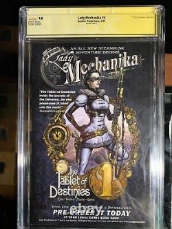 Lady Mechanika # 4 CGC 9.8 Signature Series Benitez Steigerwald exclusive 1/500