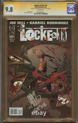 Locke & Key #3 CGC 9.8 Signature Series JOE HILL & GABRIEL RODRIGUEZ #0956009012