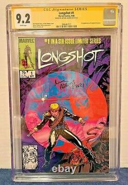 Longshot 1 Cgc 9.2 Signature Series Wp (marvel 1985) 1st App. Longshot