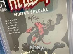 MIKE MIGNOLA 9.4 CGC Signature Series HELLBOY Winter Special Signed Aurographed