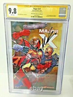 Major X #1 Liefeld Variant B Signature Series signed Rob Liefeld CGC 9.8 1ST APP