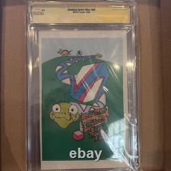 Marvel Comics AMAZING SPIDER-MAN #307 CGC 9.4 TODD MCFARLANE signature series