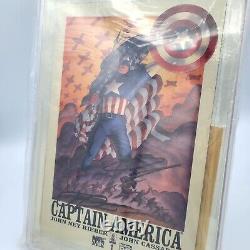 Marvel Comics Captain America #v4 #1 CGC Signature Series NM+ 9.6 COA #0013