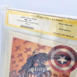 Marvel Comics Captain America #v4 #1 CGC Signature Series NM+ 9.6 COA #0013