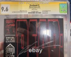 Marvel Comics Deadpool #1 CGC 9.6 Signed Rob Liefeld CGC Signature Series