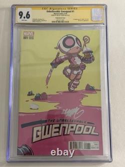 Marvel Comics Scottie young Cgc Signature Series lot Of 3 Slabs