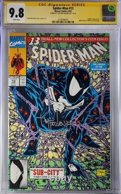 Marvel Comics Spiderman #13 CGC 9.8 Signature Series Signed by Todd Mcfarlane