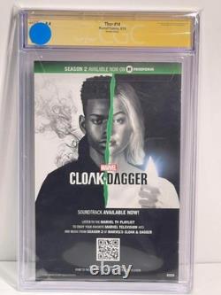 Marvel Comics Thor #14 Jason Aaron Auto CGC Signature SERIES 9.4