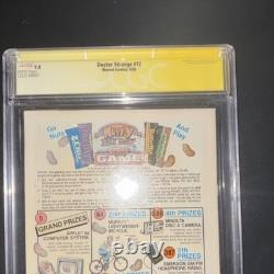 Marvel Doctor Strange #72 CGC Signature Series 9.8 Signed by Jim Shooter 1985