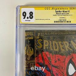 Marvel Spider-Man #1 Gold Edition CGC 9.8 Signature Series Todd McFarlane 1990