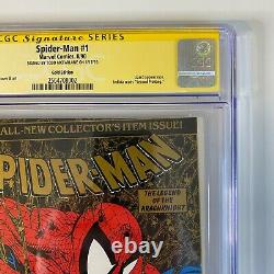 Marvel Spider-Man #1 Gold Edition CGC 9.8 Signature Series Todd McFarlane 1990