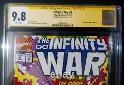 Marvel THE INFINITY WAR No. 6 (1992) CGC Signature Series Ron Lim 9.8 NM/M
