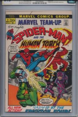 Marvel Team Up #2 (1972) SS CGC 8.5 Signature Series signed by Jim Mooney