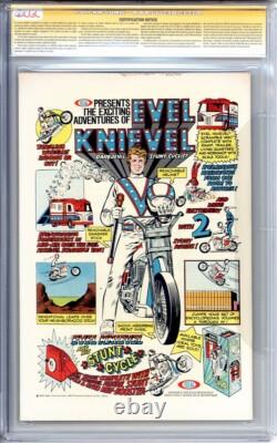 Marvel Two-in-one #1 Cgc 9.4 Ss Signature Series Signed Stan Lee Man-thing 1974