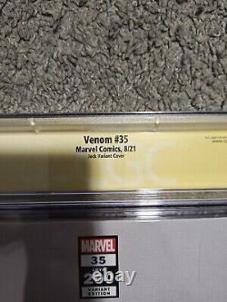 Marvel Venom 2nd Printing Variant #200 Jock Variant Cover Cgc Signature Series