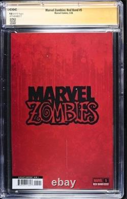 Marvel Zombies Red Band #5 CGC 9.8 SIGNED & SKETCH Greg Land Signature Series