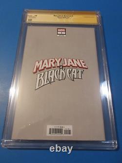 Mary Jane and Black Cat #1 Rare 1100 Nakayama Variant Signature Series CGC 9.8