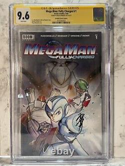 Mega Man Fully Charged 1 CGC 9.6 Scorpion Comics Momoko Variant Signature Series