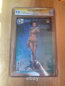 Michael Turner's Fathom V5 #1b Signature Series Graded Cgc 9.8