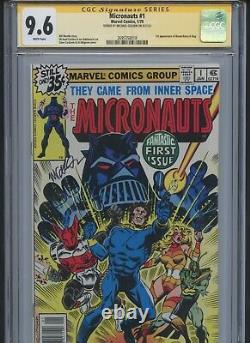 Micronauts #1 (1979) CGC Signature Series 9.6 Signed by Michael Golden