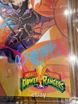 Mighty Morphin Power Rangers #101 Besch Variant Cover CGC signature series 9.8
