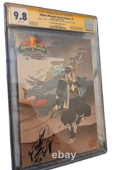 Mighty Morphin Power Rangers #3 CGC 9.8 SS Signed Jason David Frank JDF