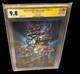 Mighty Morphin Power Rangers/tmnt #1 Cgc 9.8 Ss Clayton Crain Virgin Cover 2019