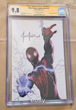 Miles Morales Spider-Man #10 NYCC 9.8 CGC Signature Series Joe Jusko ComicMint
