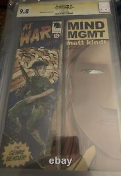 Mind MGMT #0 dark horse signature series cgc 9.8 Movie Coming Out