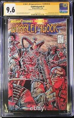 Mirage Studios Gobbledygook #1 comic CGC Signature Series Graded 9.6