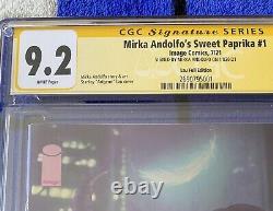 Mirka Andolfo's Sweet Paprika #1 CGC Signature Series signed Mirka Andolfo