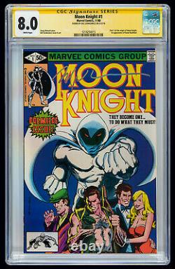 Moon Knight #1 CGC 8.0 Bill Sienkiewicz Signature Series