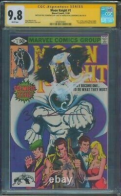 Moon Knight #1 SS CGC 9.8 Bill Sienkiewicz Signature Series with Remarque WP