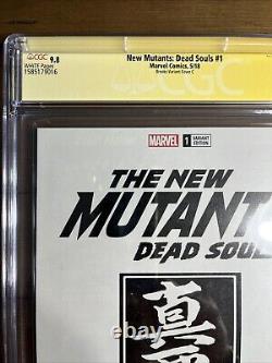 NEW MUTANTS DEAD SOULS #1 Mark Brooks SIGNED Variant CGC Signature Series 9.8