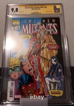 NEW MUTANTS FACSIMILE EDITION #98 CGC SS 9.8 signed Rob Liefeld Signature Series