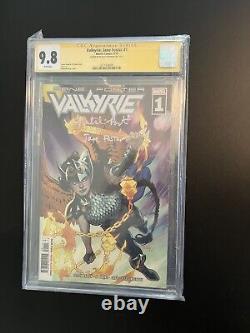 Natalie Portman Signed CGC 9.8 Signature Series Jane Foster Valkyrie #1 comic