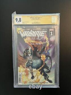 Natalie Portman Signed CGC 9.8 Signature Series Jane Foster Valkyrie #1 comic