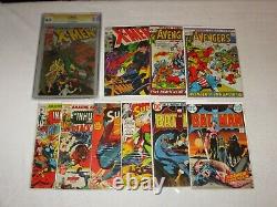 Neal Adams Bronze Age Lot! X-men 60 Cgc Signature Series Batman 244 Avengers 93