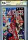 New Mutants 98 Cgc 9.6 Ss X2 Stan Lee Liefeld Cable X-men 1st Deadpool Domino Wp