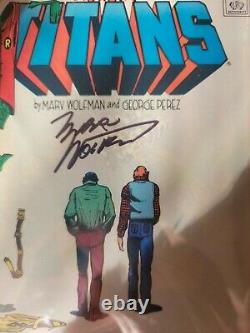 New Teen Titans #39 CGC SS 9.8 Marv Wolfman CGC Signature Series