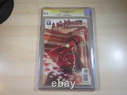 Nightmare On Elm Street #6 Cgc Signature Series 9.6 Robert Englund Splattered