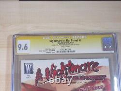 Nightmare On Elm Street #6 Cgc Signature Series 9.6 Robert Englund Splattered